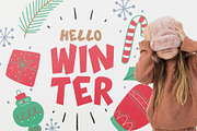 Daily Hours - A Fun Display Font, a Sans Serif Font by sancreastd. (Thumbnail 2 of 8)