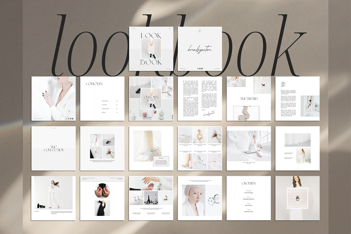 Elegant Lookbook Square Magazine, a Magazine Template by Creatif Foundry (Photo 4 of 8)