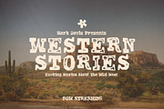 Dodgy Distort - Wild West Typeface, a Slab Serif Font by HipFonts (Thumbnail 3 of 9)