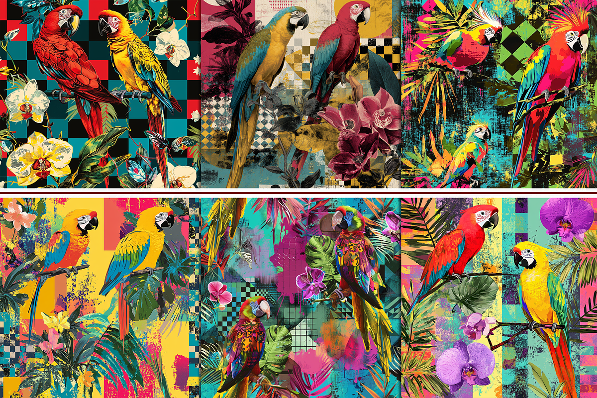 Eccentric Paradise Pattern