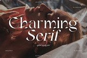 Charming | Modern Serif, a Serif Font by Muntab_Art (Thumbnail 1 of 10)