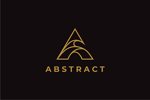 Abstract Letter A logo design, a Branding & Logo Template by yopie