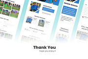 Soccer Academy Web Design, a Wireframe Template by INSPR STD (Thumbnail 6 of 6)