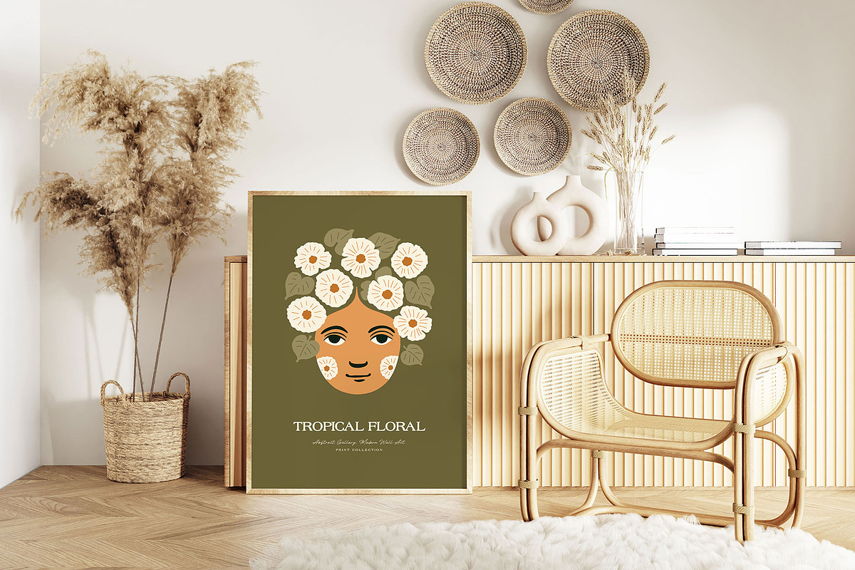 Tropical Flora | Wall Art Creator, an Object Graphic by Leleka.Store (Photo 9 of 20)