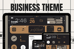 Business iOS Wallpaper Icon Pack