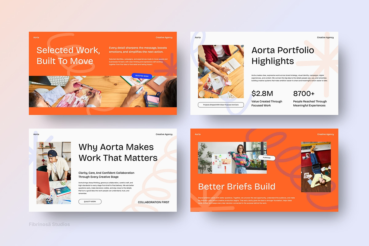 Creative Agency & Studio Portfolio, a Presentation Template by FIBRINOSÄ (Photo 5 of 7)