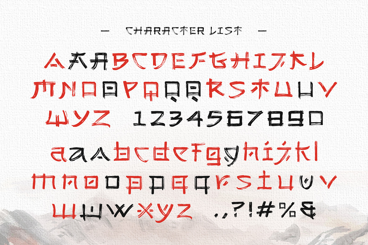 Mayashita - Japanese Brush Font, a Handwritten Font by Typia Nesia (Photo 2 of 11)