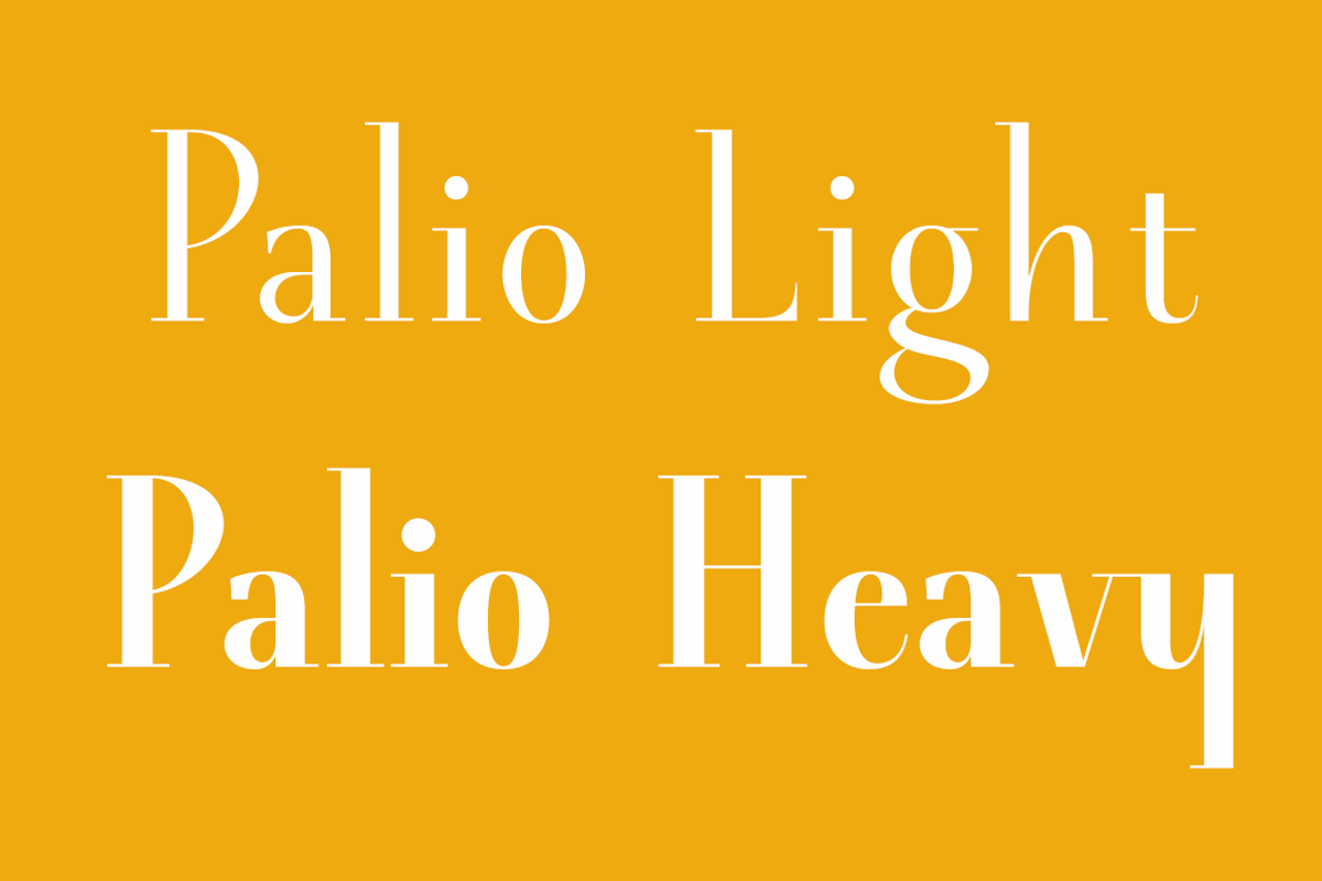 Palio Light & Heavy