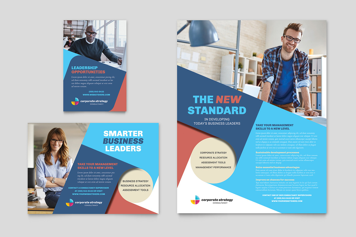 Corporate Flyer Template, a Flyer Template by StockLayouts (Photo 3 of 3)