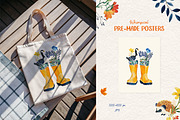 Whimsical Autumn collection, a Seasonal Illustration by Polli Deeva (Thumbnail 6 of 14)