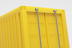 Shipping Container 3d Model