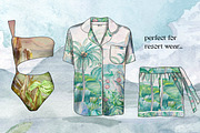 Equatorial. Tropical landscape, a Background Graphic by emeraldthue (Thumbnail 3 of 17)