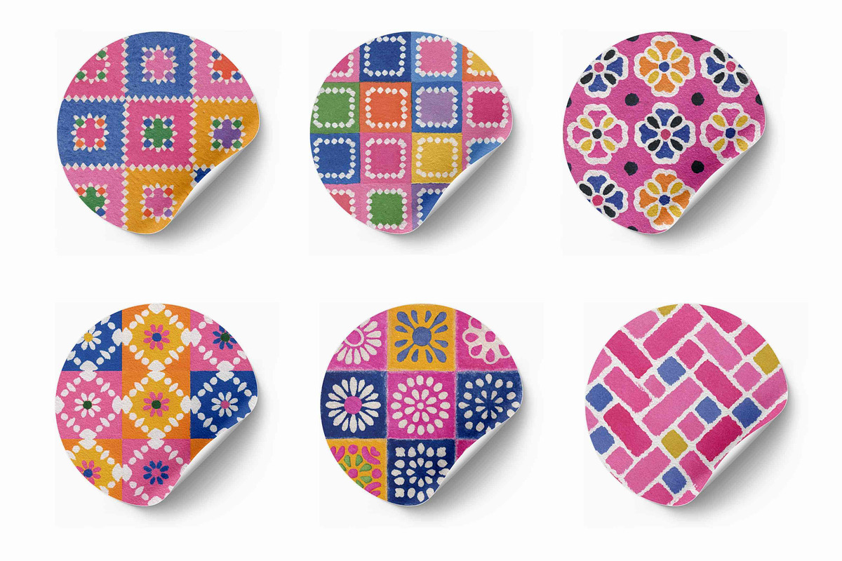 Bold Quilt Blocks Patchwork Patterns, a Pattern Graphic by Pattern Whimsy (Photo 2 of 5)