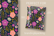 Floral Seamless Patterns, a Pattern Graphic by AnnArt (Thumbnail 5 of 9)