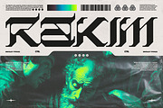 Barok Display Typeface, a Sans Serif Font by God Control (Thumbnail 6 of 10)