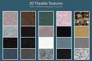 20 Tileable textures, a Texture Graphic by DesignThor (Thumbnail 1 of 4)