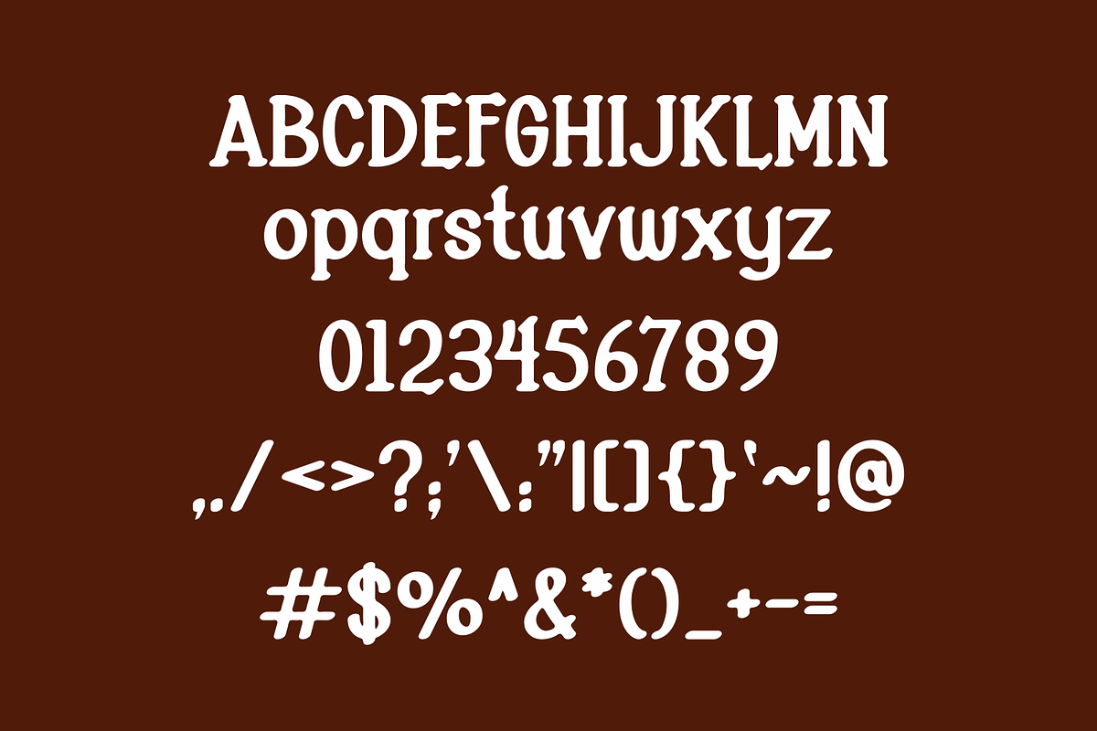 Nithory, a Serif Font by lelevien (Photo 3 of 4)