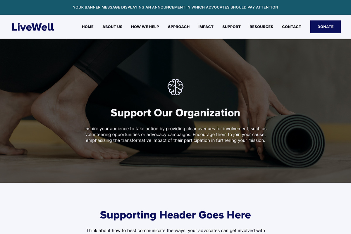 Healthcare Showit Website Template, a WordPress Template by Studio Humankind (Photo 16 of 20)