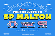 SP MALTON FONT BUNDLE COLLECTIONS, a Script Font by Sup.Port Studio (Thumbnail 1 of 14)