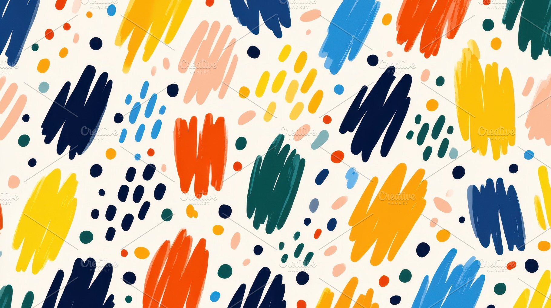 Vibrant abstract brush stroke pattern, an Abstract Photo by AlyaAnd