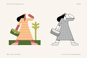 Minimal Character Set, a Person Illustration by Léo Alexandre (Thumbnail 16 of 18)
