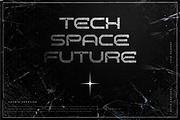 NEBULA ROVER - Futuristic Sci-Fi, a Blackletter Font by Brainwave (Thumbnail 2 of 8)