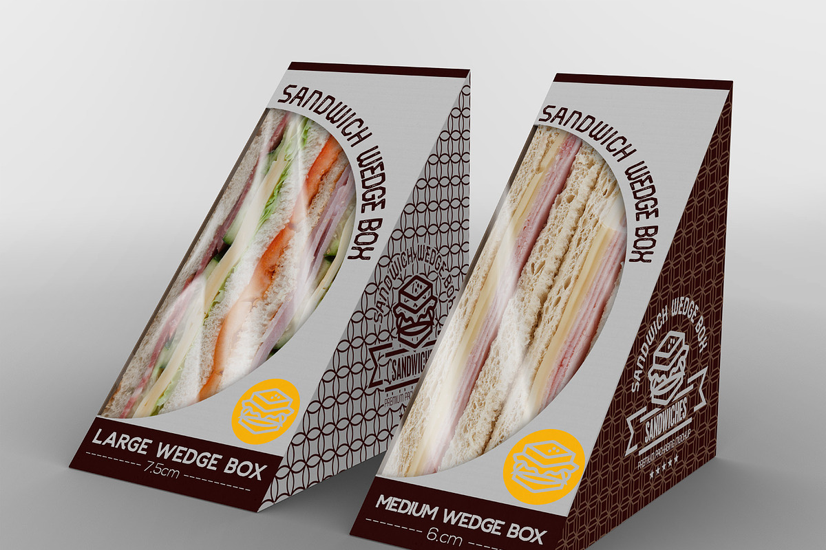 SandWich Boxes Mock-Up, a Packaging Mockup by PSD Market (Photo 7 of 9)