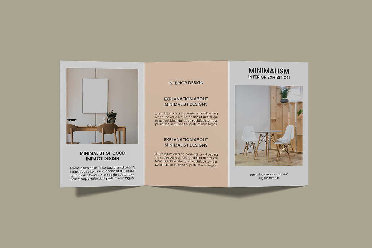 A4 Trifold Brochure Mockup Bundles, a Brochure Template by Graphic Aesthetic (Photo 4 of 13)