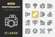 Photography Icons, an Icon by Spacepixel Creative (Thumbnail 1 of 3)
