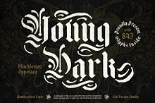 Young Dark Typeface