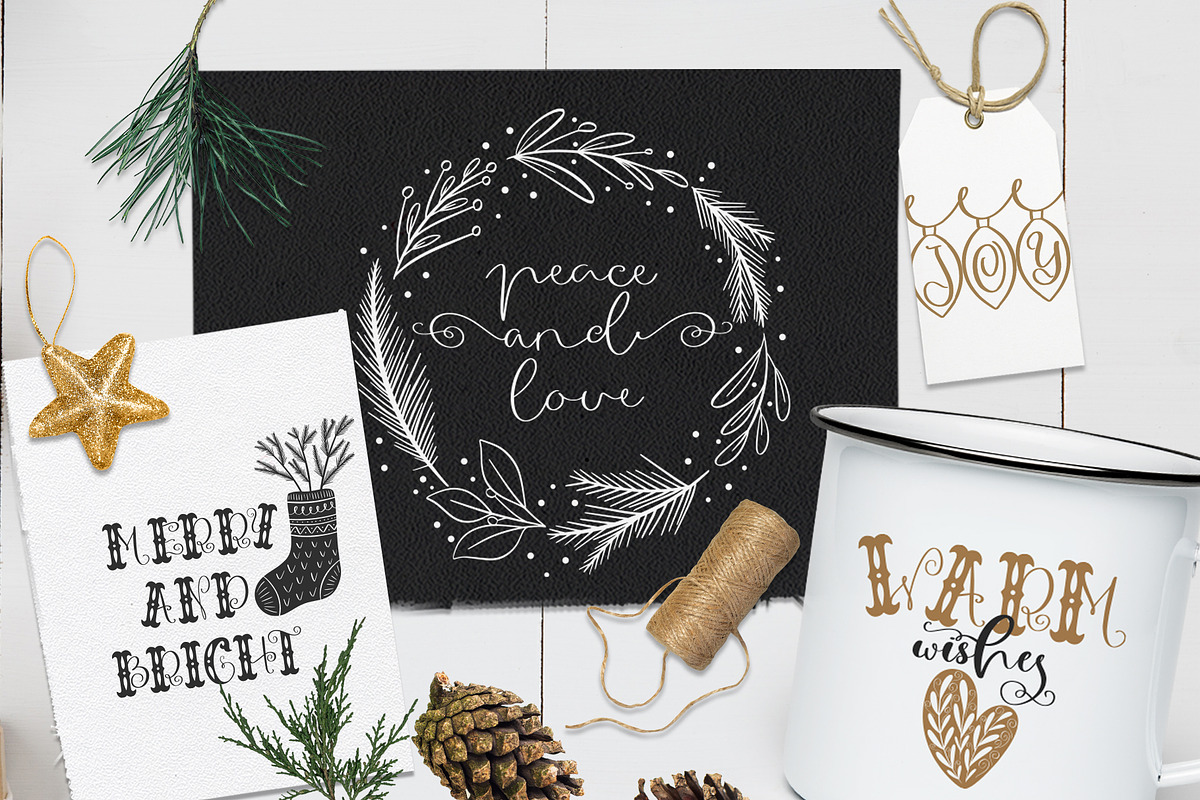 The Big Christmas Collection, a Script Font by CallMeStasia (Photo 9 of 15)