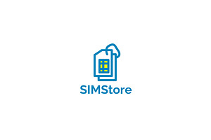 SIM Card Store Logo