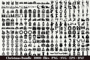 Christmas SVG Clipart Bundle