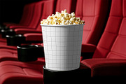 Popcorn Bucket Mockup, a Cups & Container Mockup by Nathatype (Thumbnail 3 of 9)