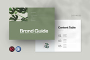 Brand Guidelines | Word & InDesign, a Brochure Template by HiveArts (Thumbnail 1 of 13)