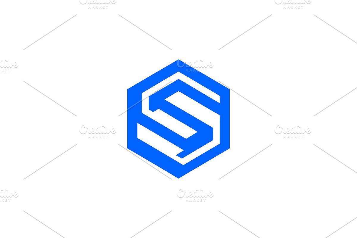 Minimal Modern Letter S Logo, a Branding & Logo Template by Vectorium Studio (Photo 1 of 9)
