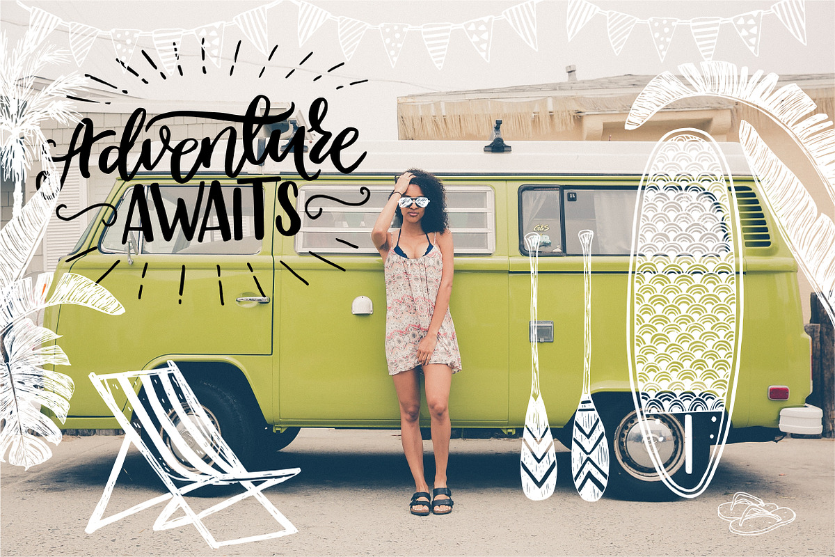 Your Cool Summer Overlays, a Seasonal Illustration by Sketchetarian (Photo 4 of 11)