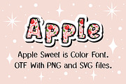 Apple Sweet OTF PNG SVG, a Symbol Font by DREAMs Soul G. (Thumbnail 2 of 5)