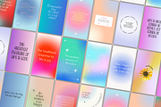 Instagram Quote Gradient Template, a Social Media Template by Daily Creative (Thumbnail 5 of 9)