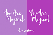 Amist Mystical Script Fonts, a Script Font by YandiDesigns (Thumbnail 4 of 4)