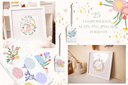 Spring Easter, Bunny collections, a Graphic by Usis (Thumbnail 7 of 27)