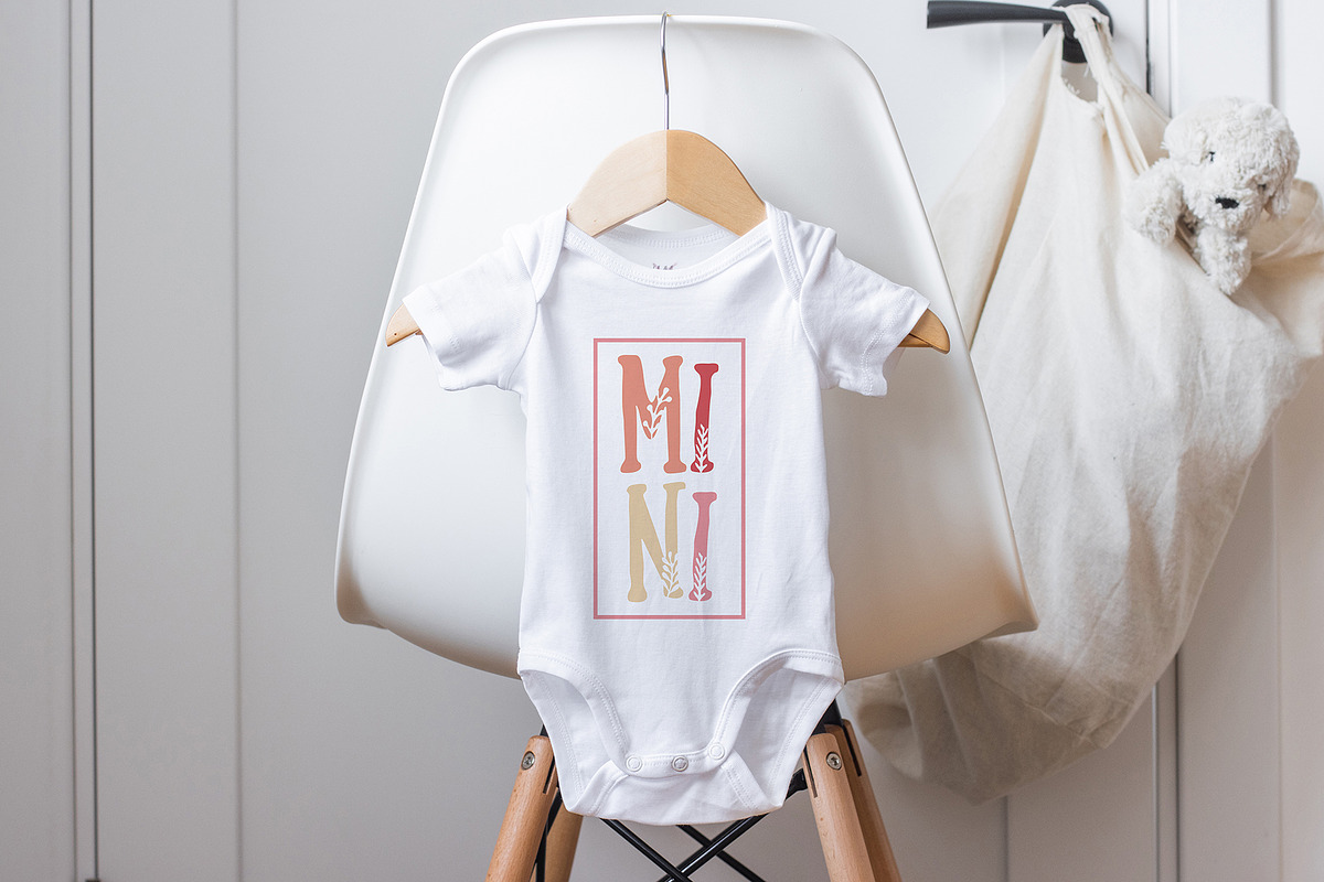 Baby Onesie Mockup PSD Set, an Apparel Mockup by Neutral Mockups (Photo 6 of 6)