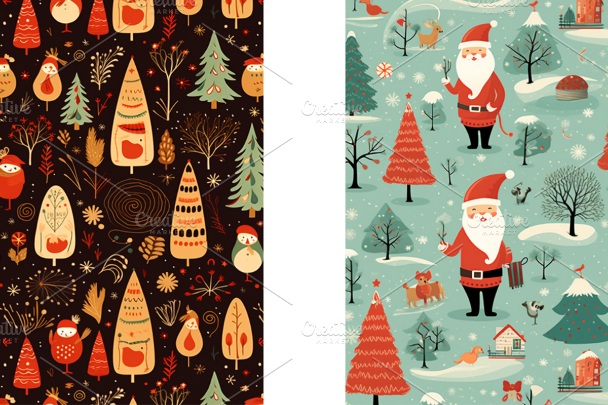 Christmas Card Design Bundle 8, a Card Template by Jay Major Designs (Photo 8 of 10)