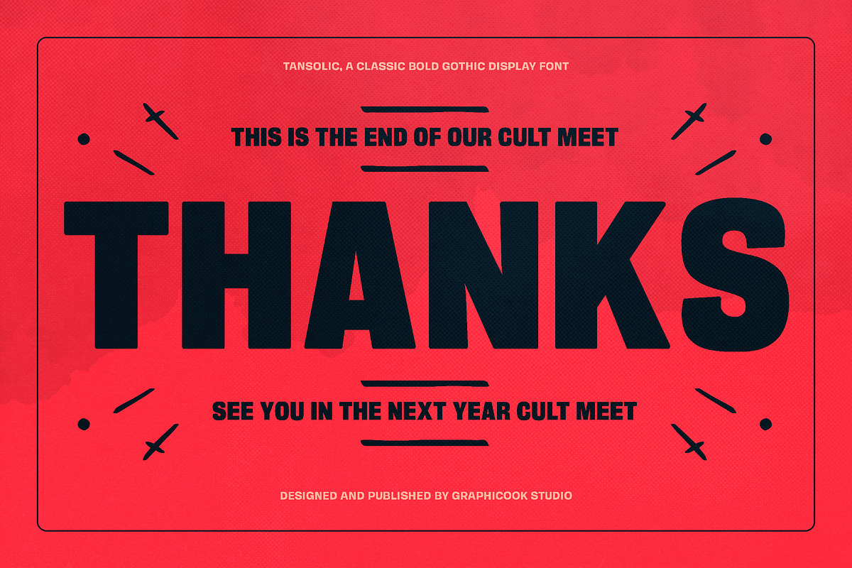 Tansolic, a Sans Serif Font by graphicook (Photo 10 of 10)
