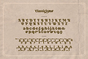 Classicismo - Gentleman Type, a Serif Font by ikiiko (Thumbnail 7 of 8)