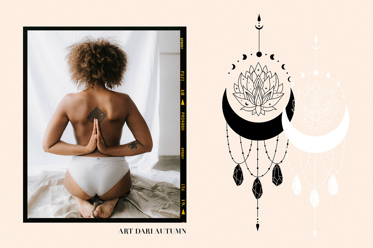 Lotus&Moon illustrations collection, an Illustration by Art Dari Autumn (Photo 7 of 15)