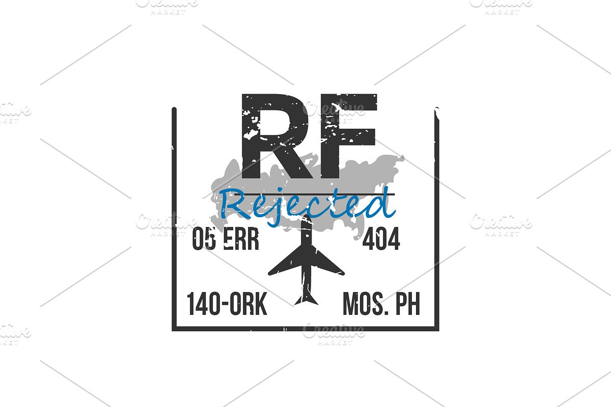 Passport Stamps & Travel Visa Signs, a Transportation Illustration by Kaushal Jangid (Photo 15 of 28)