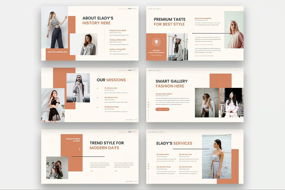 Elady - Lookbook Fashion Powerpoint, a Presentation Template by Fit-tee (Photo 5 of 6)