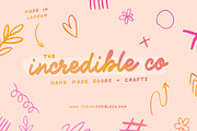 Awesome Incredible Amazing Font Duo, a Script Font by Lollipop Hand Drawn (Thumbnail 4 of 7)