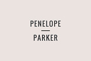Penelope Premade Logo, a Branding & Logo Template by studiolmh (Thumbnail 4 of 6)